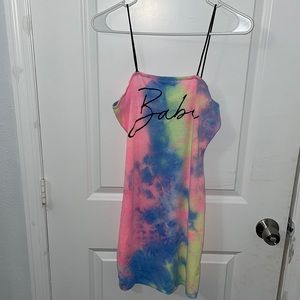 Mini Tye dye dress